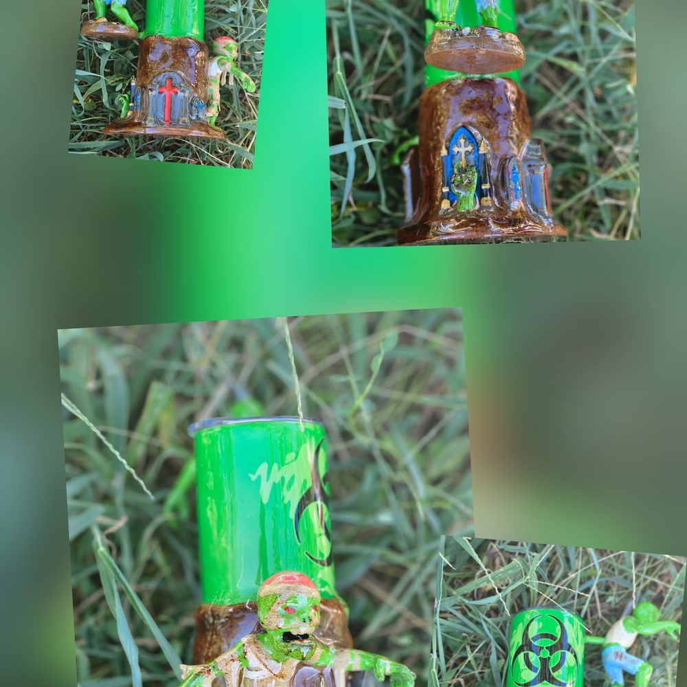 Glow In The Dark 30 Oz Zombie Tumbler